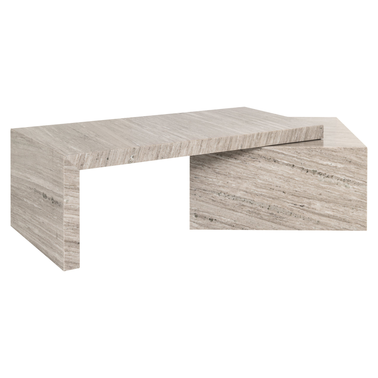 Coffee table Novaz sand (Set of 2)
