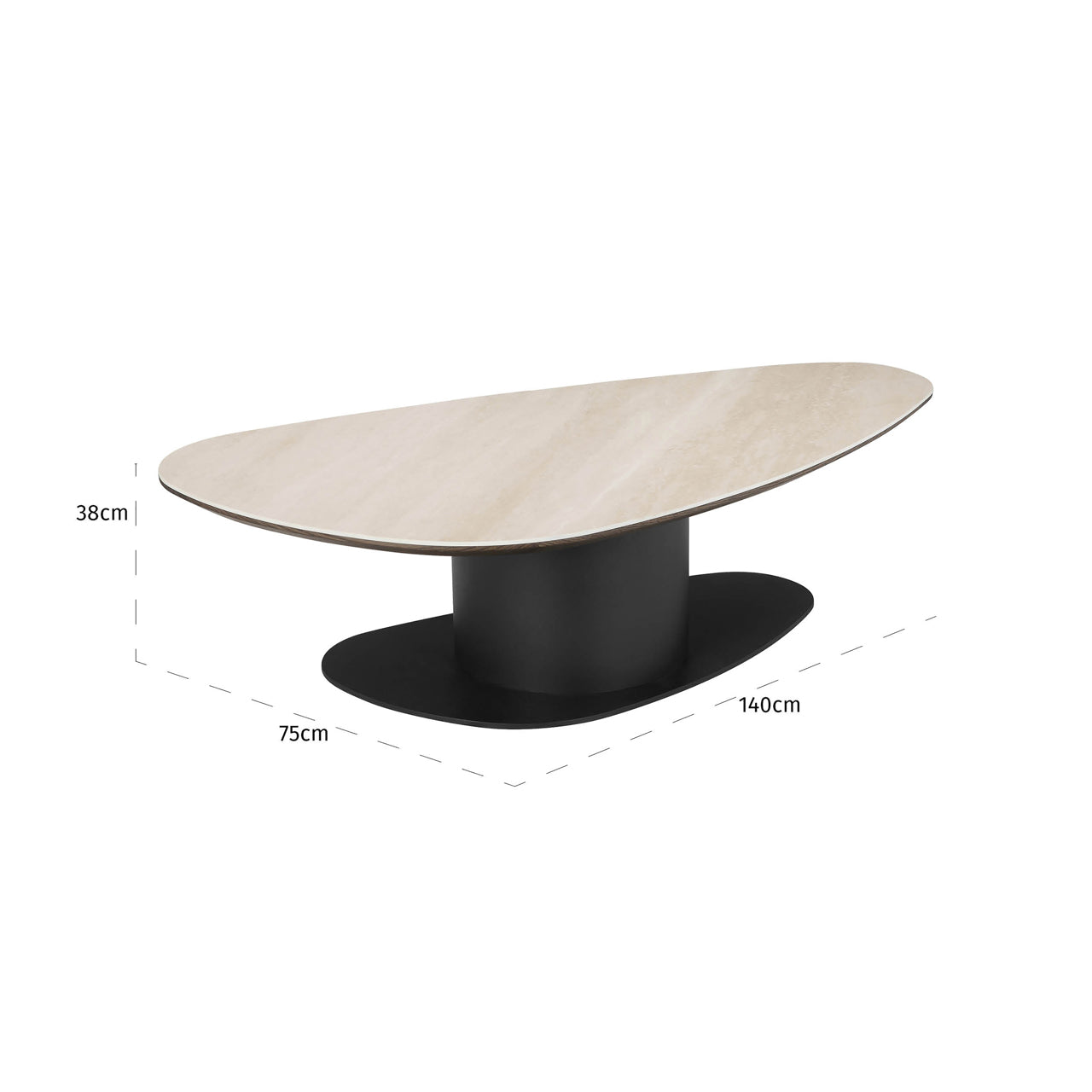 Coffee table Ritz beige