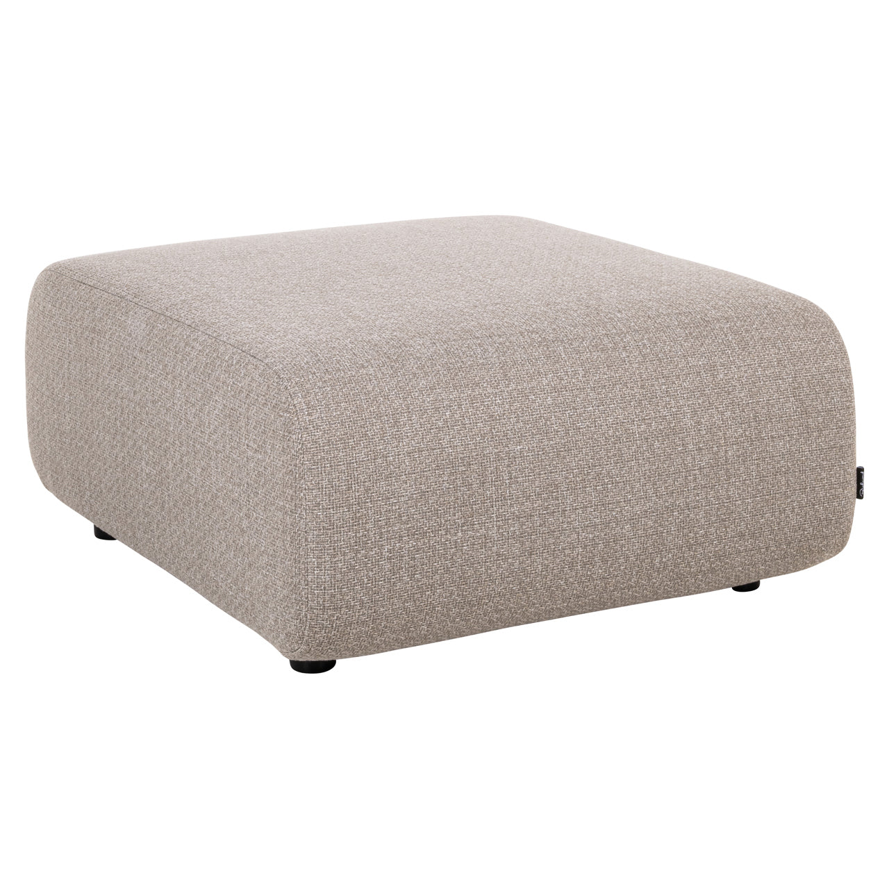 Outdoor pouffe & footstool Dawson greige alpine