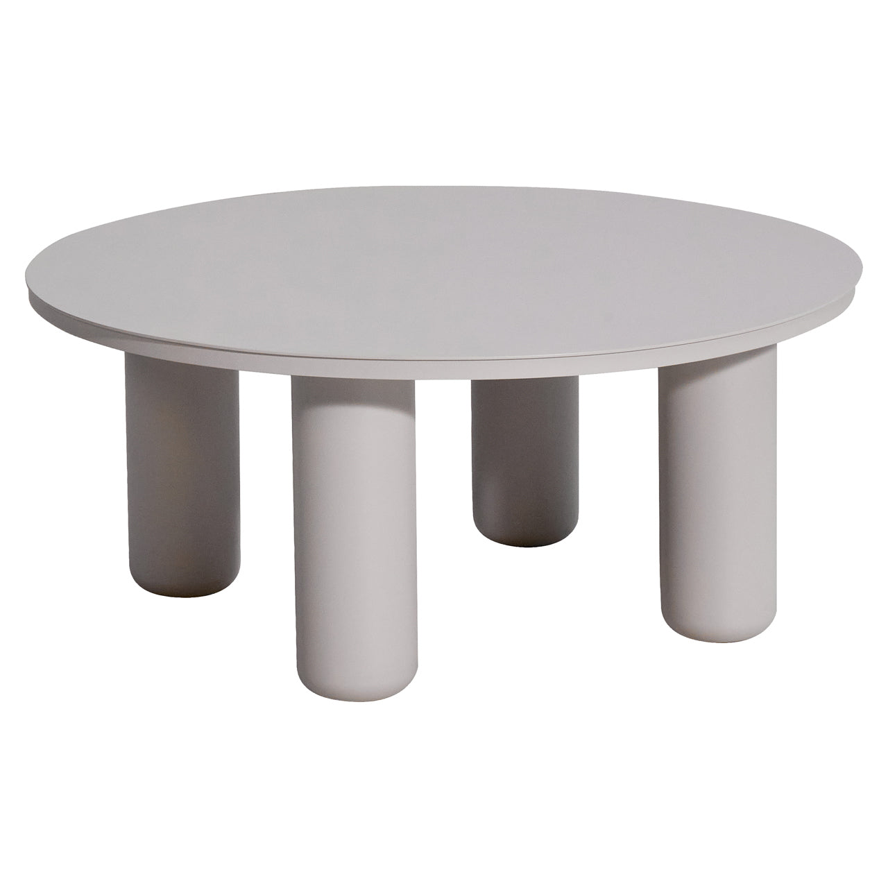 Outdoor coffee table Quinn light beige 86Ø
