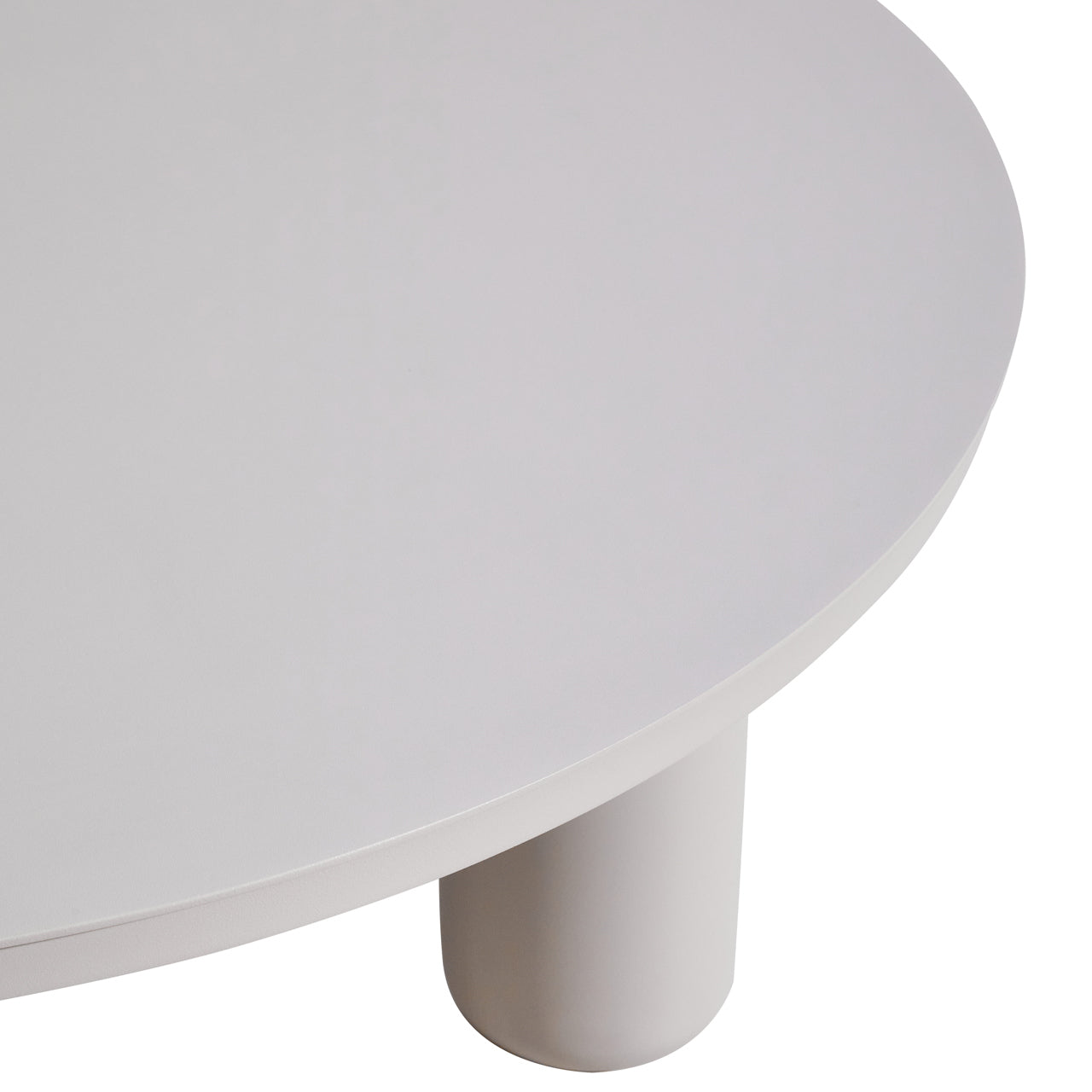 Outdoor coffee table Quinn light beige 86Ø