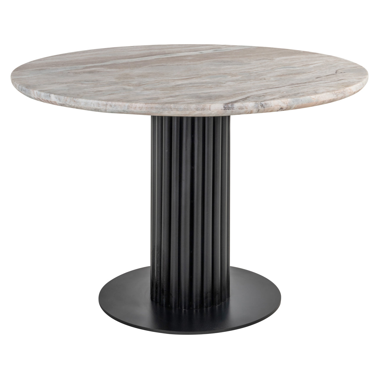 Dining table Nyon Blush beige 120Ø