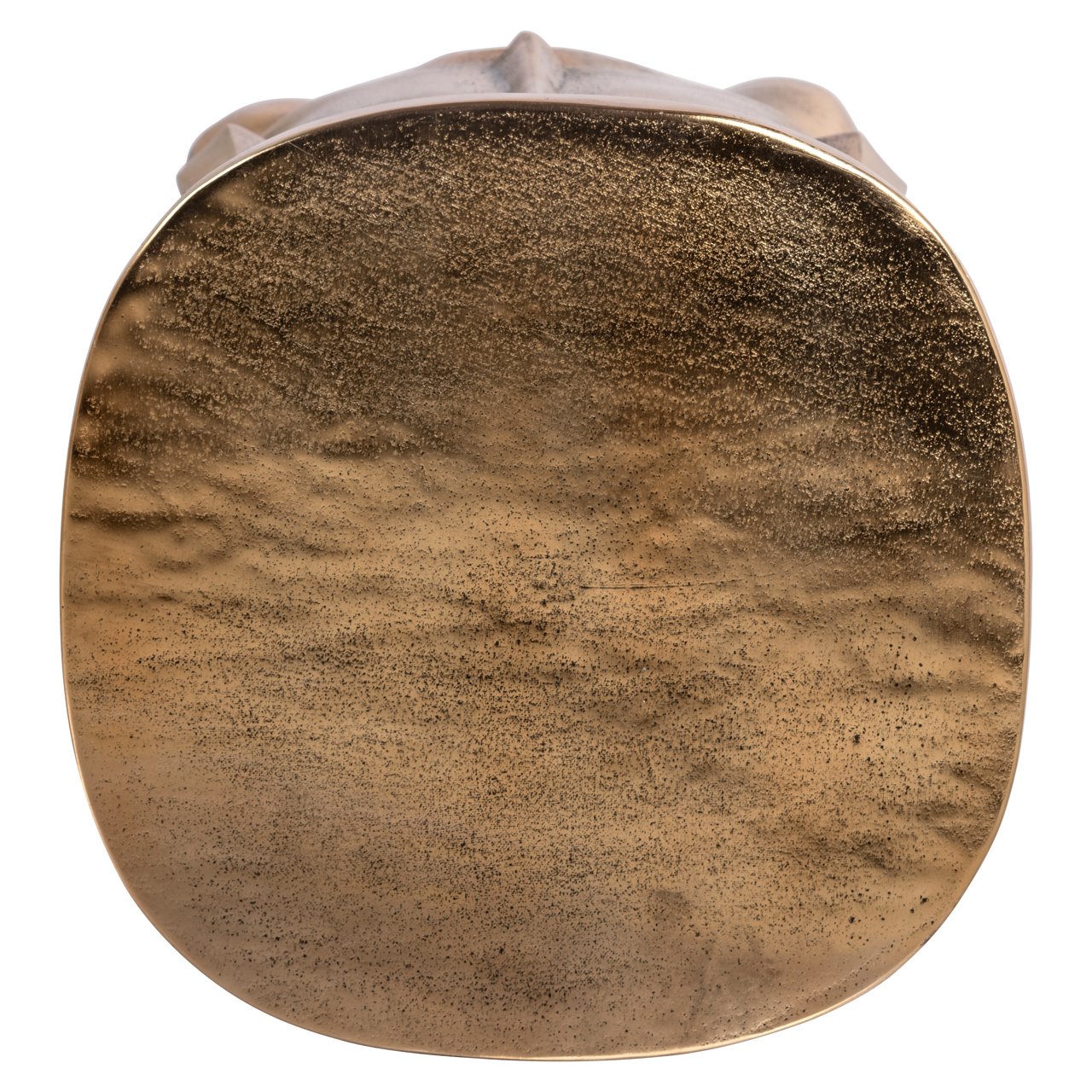 End table Hedron gold