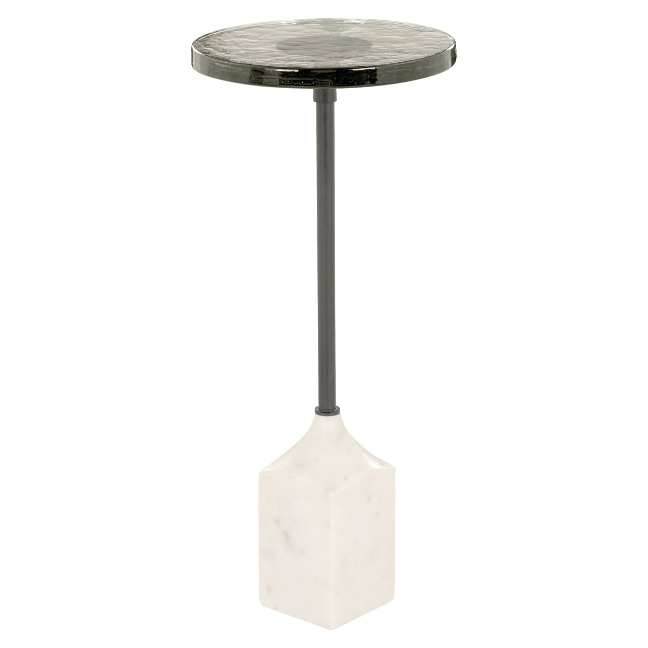 End table Aurora white 27Ø