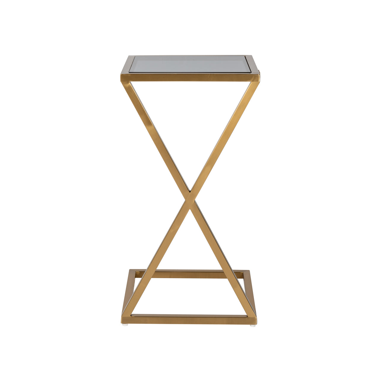 Sofa table Paramount brushed gold