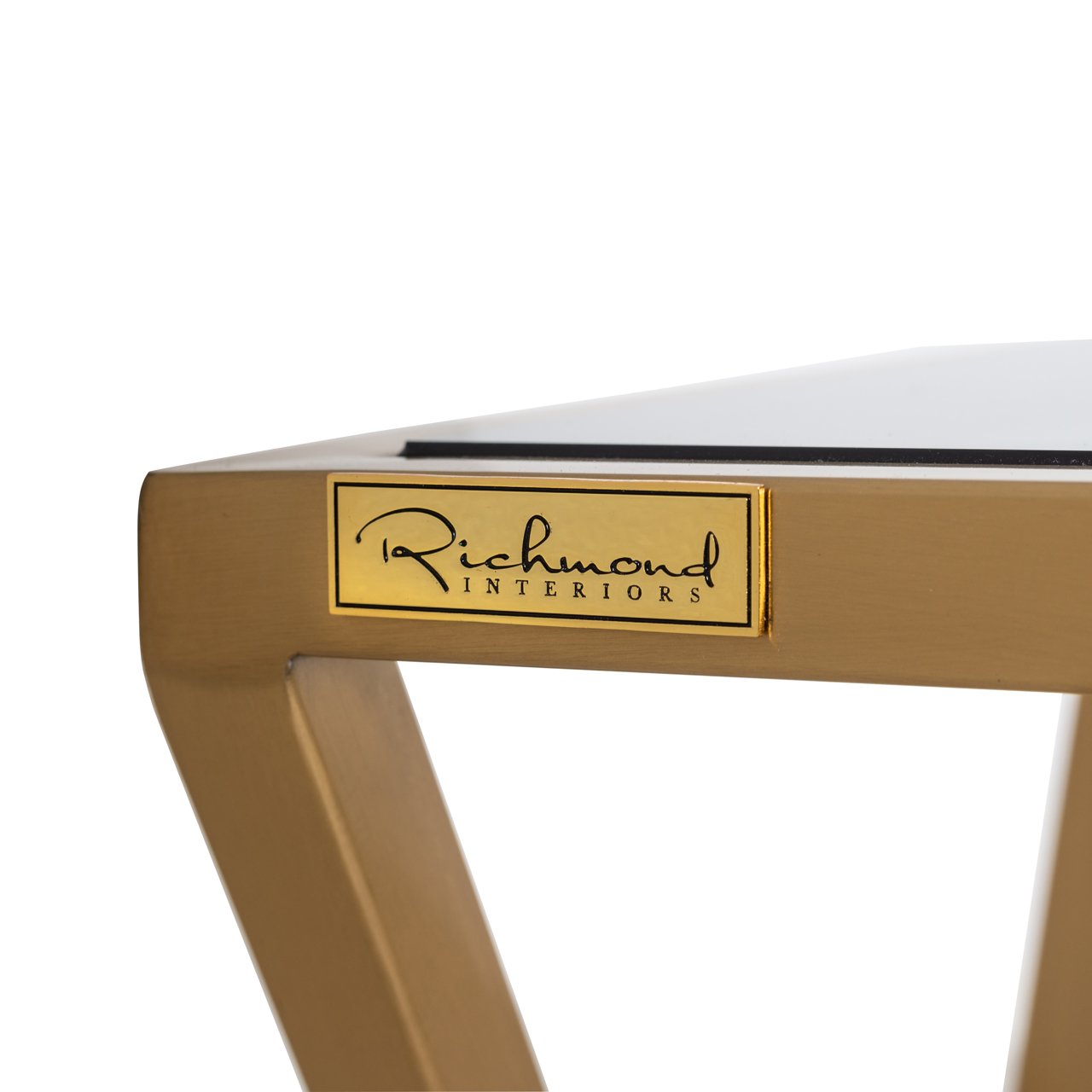 Sofa table Paramount brushed gold
