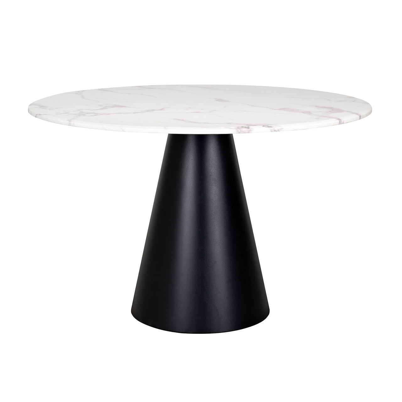Dining table Degas white 120Ø