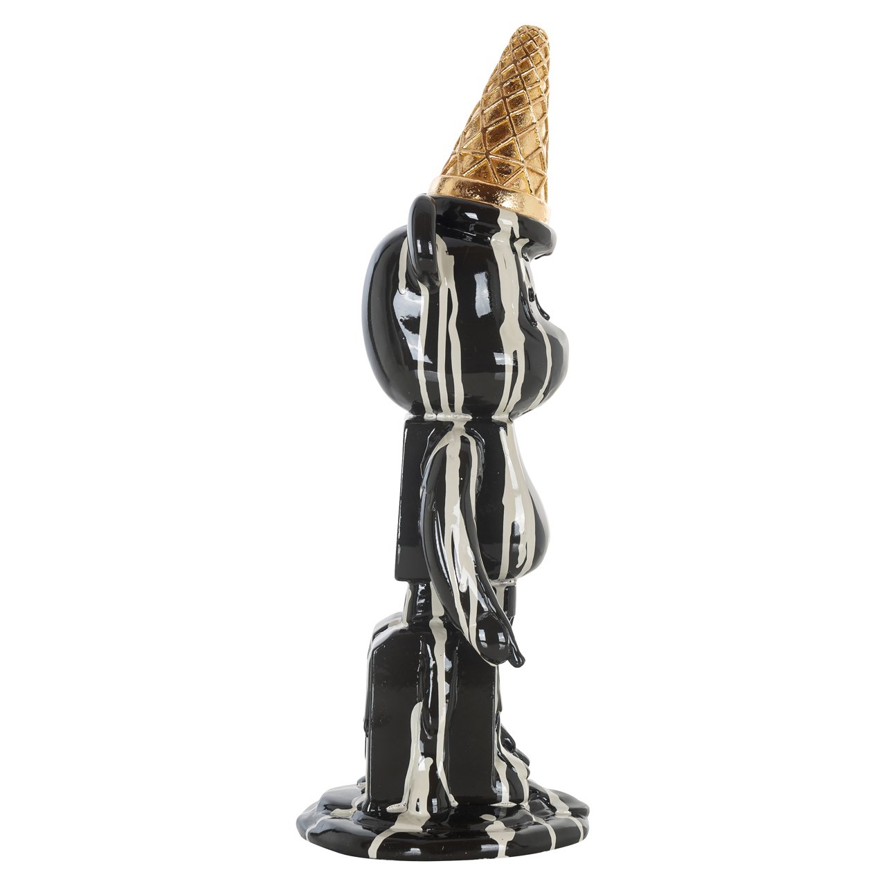 Decorative object Icebear black