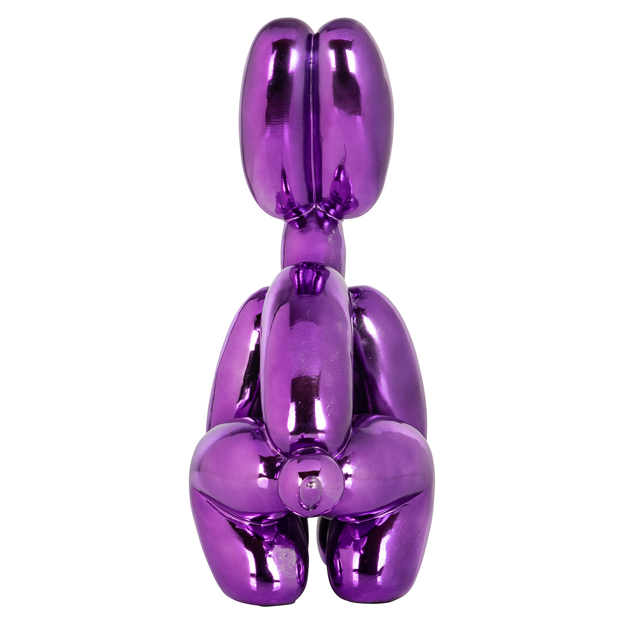 Decorative object Dog purple