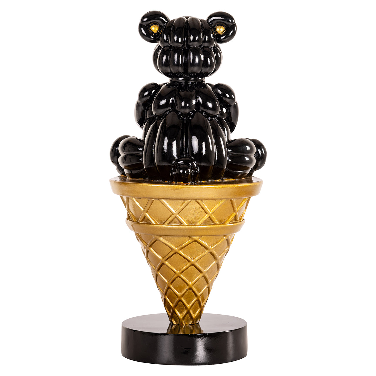 Decorative object Harly (Black/gold)