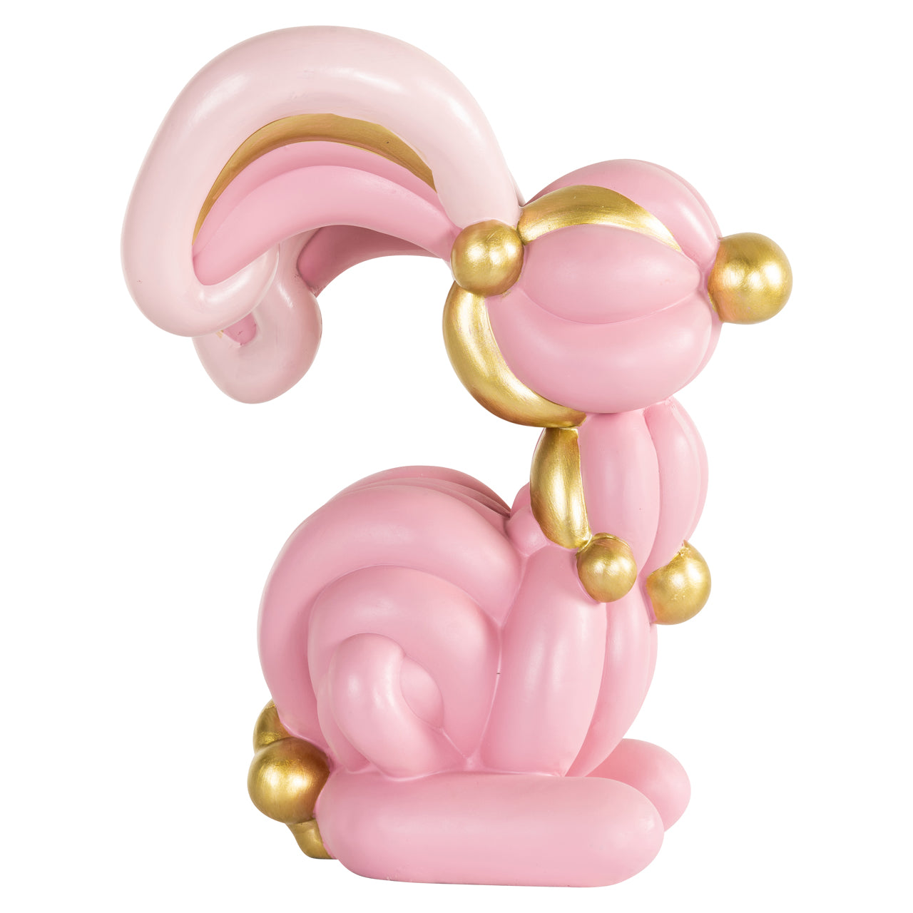 Decorative object Rabbit pink