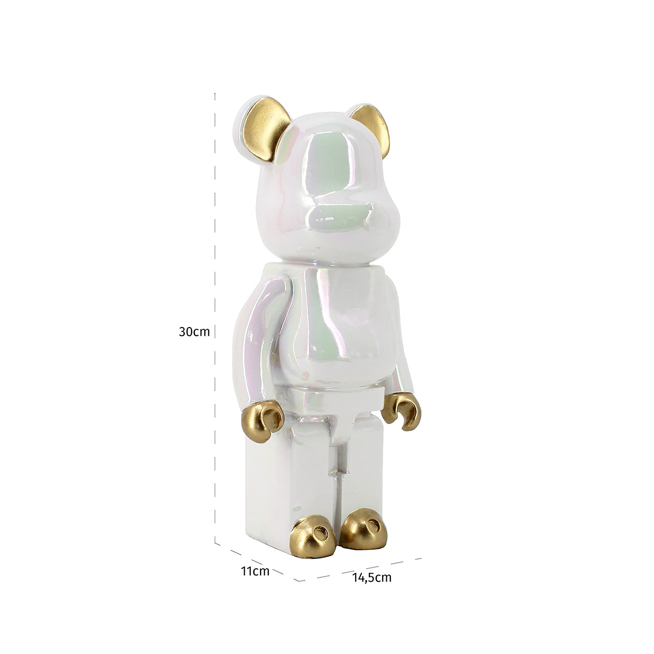 Decorative object Ave (White)