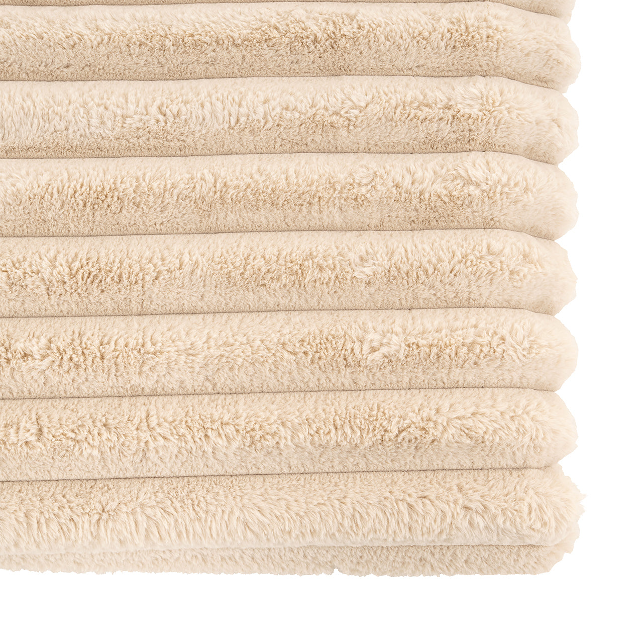 Furry blanket Cato (Sand)