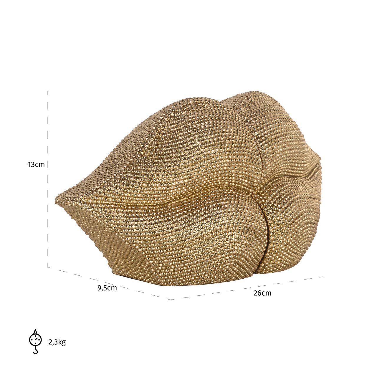 Bookstands Kiss gold gold