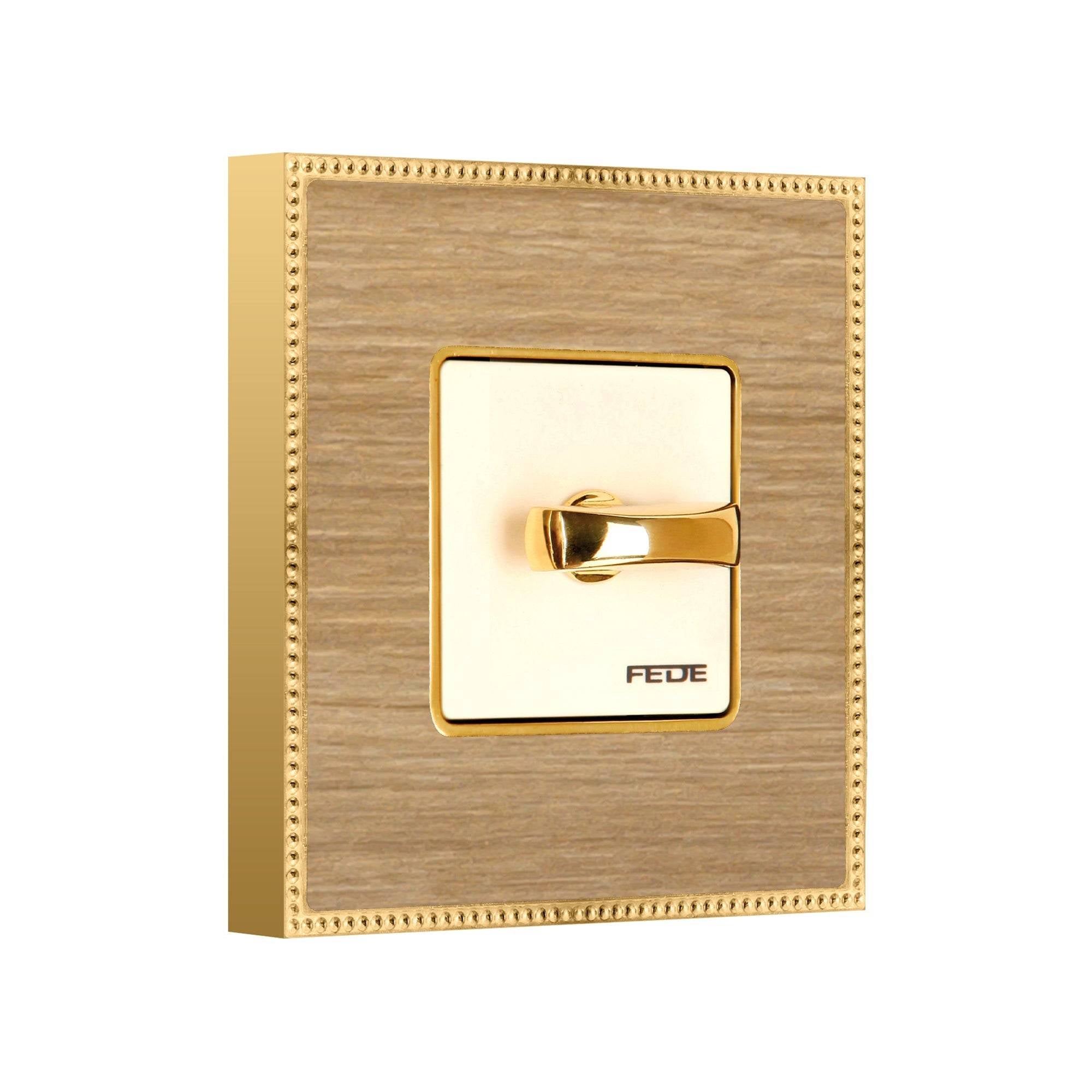 Rotary switch Wood Belle Epoque