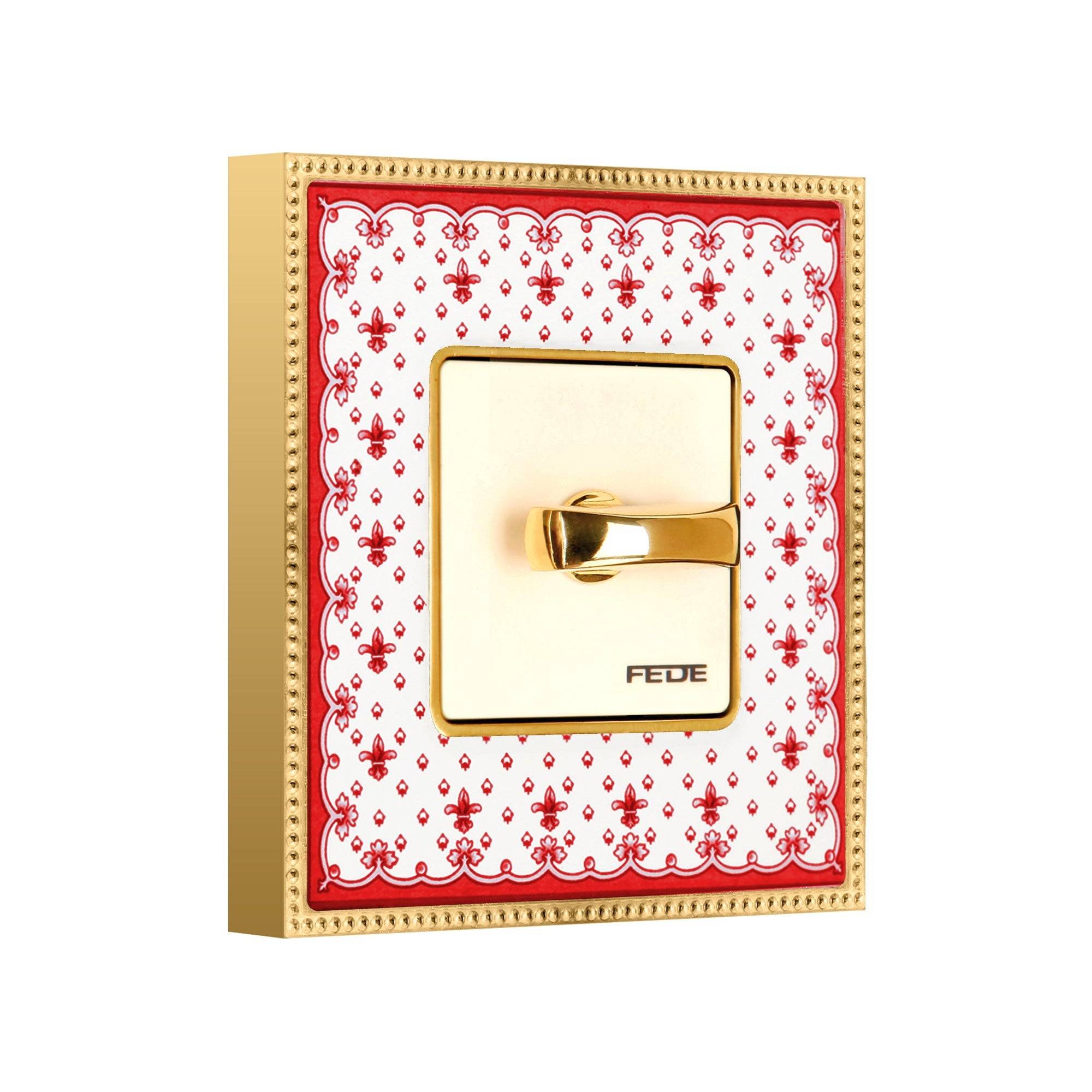 Rotary Switch Porcelain Belle Epoque