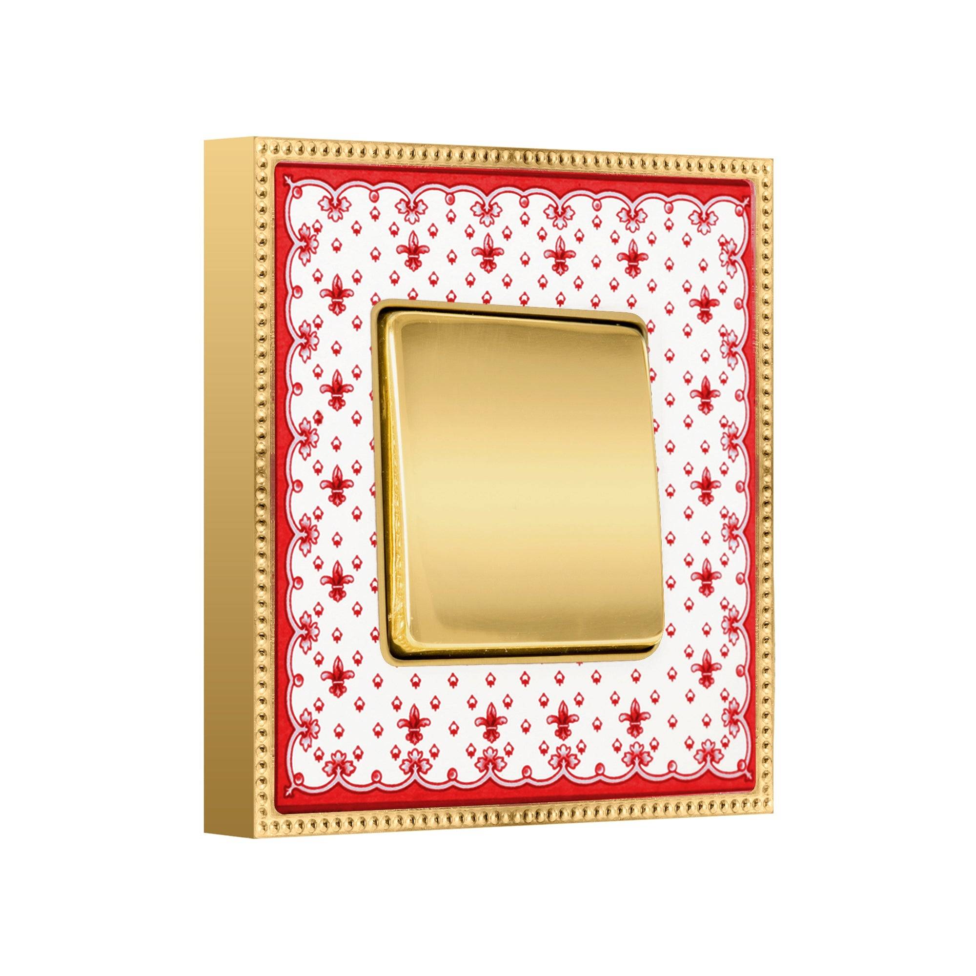 Rocker Switch Porcelain Belle Epoque