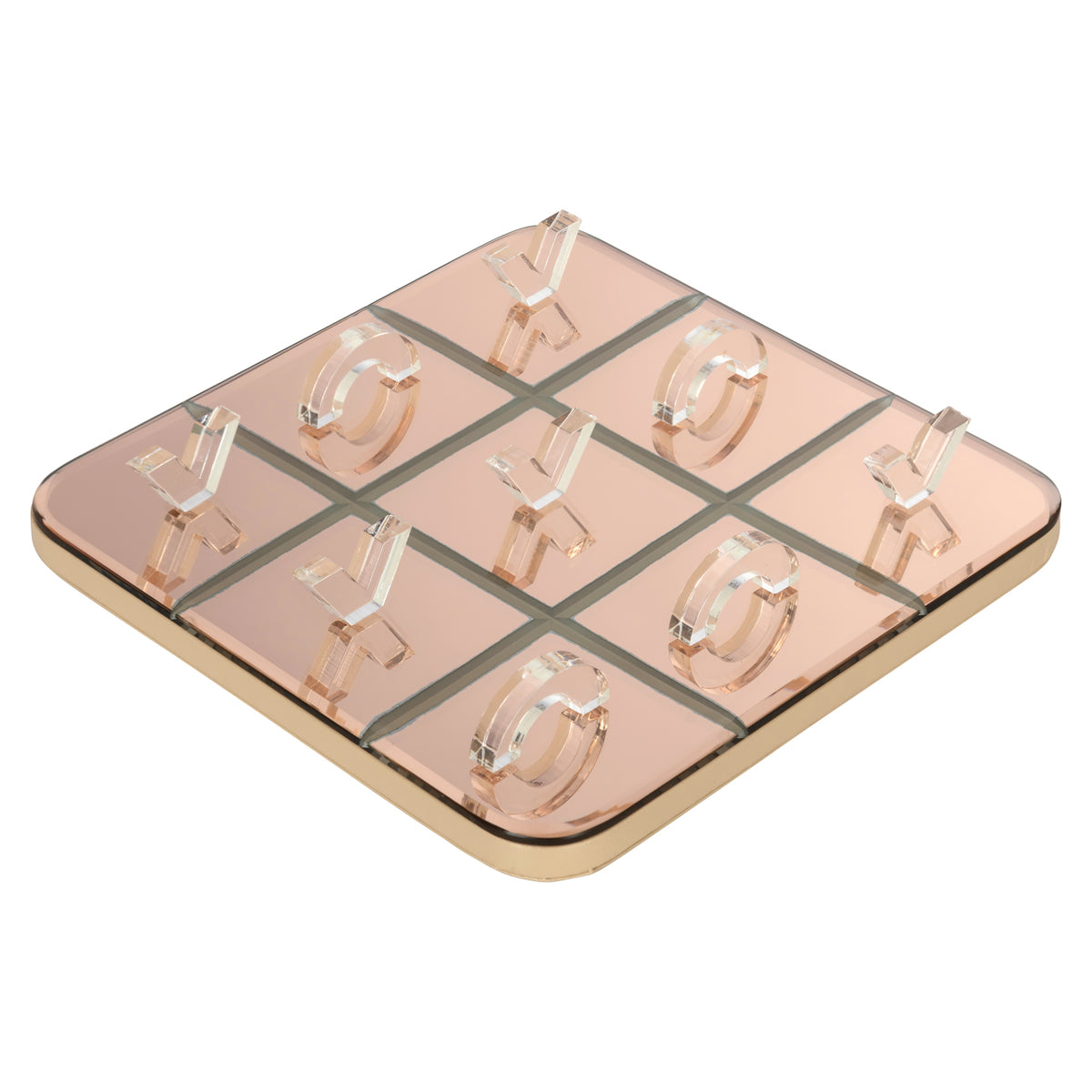 Decorative game Caylin gold Tic-Tac-Toe