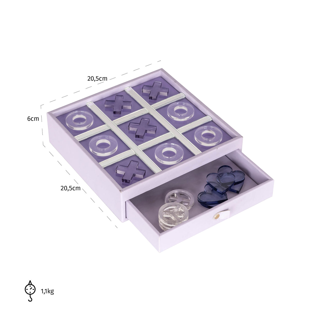 Decorative game Jay purple