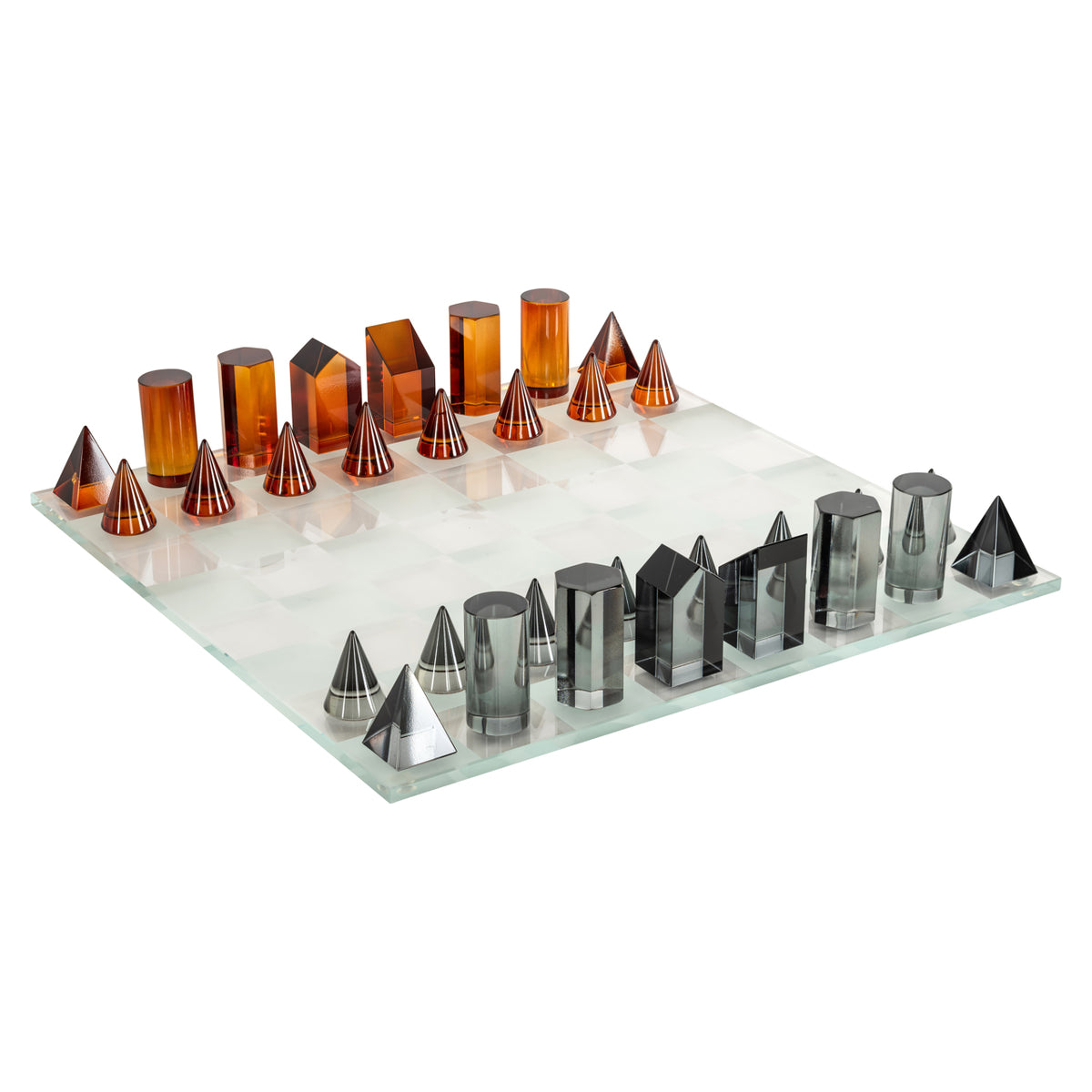 Decorative game Zyenna brown chessboard
