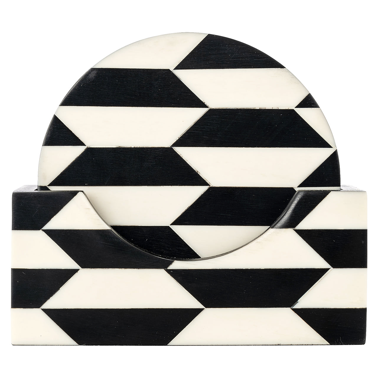 Coaster Jula (Black/white)
