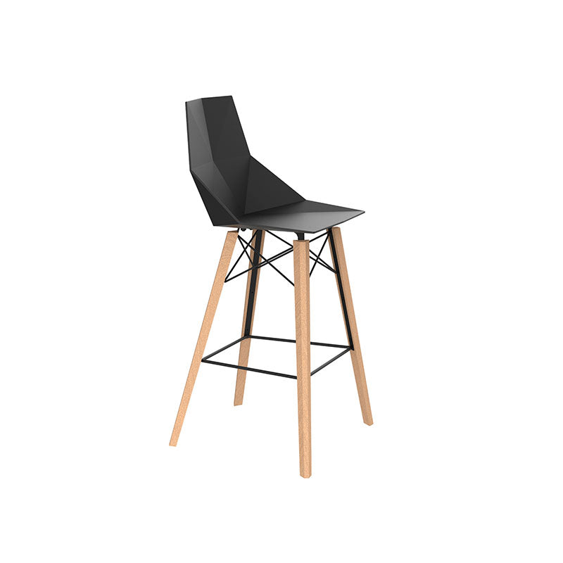 Faz - Wood Bar Stool