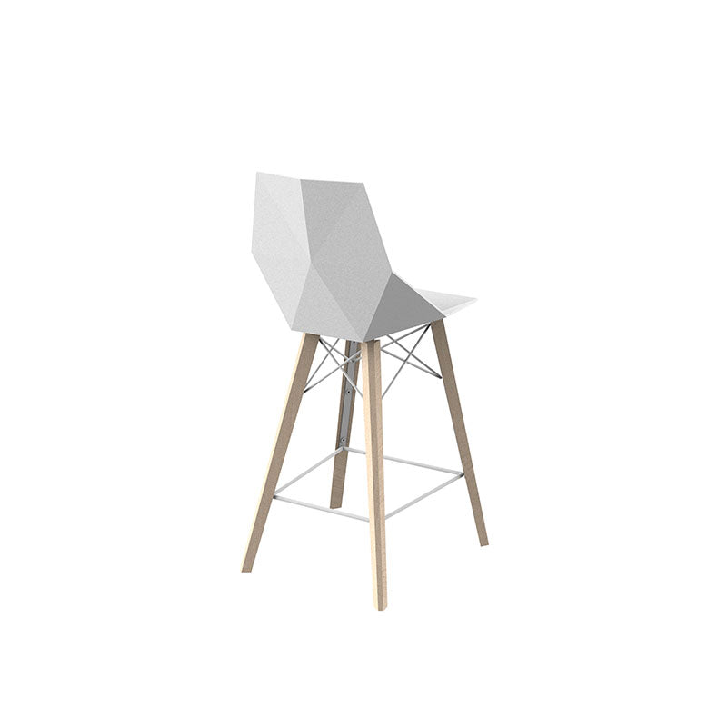 Faz - Wood Counter Stool