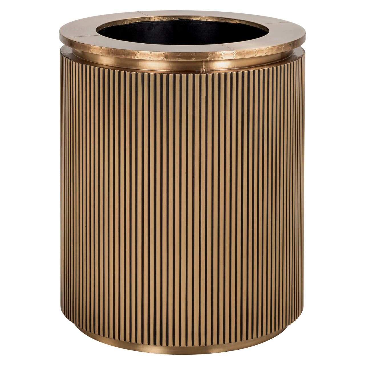 Planter Ironville gold 50Ø