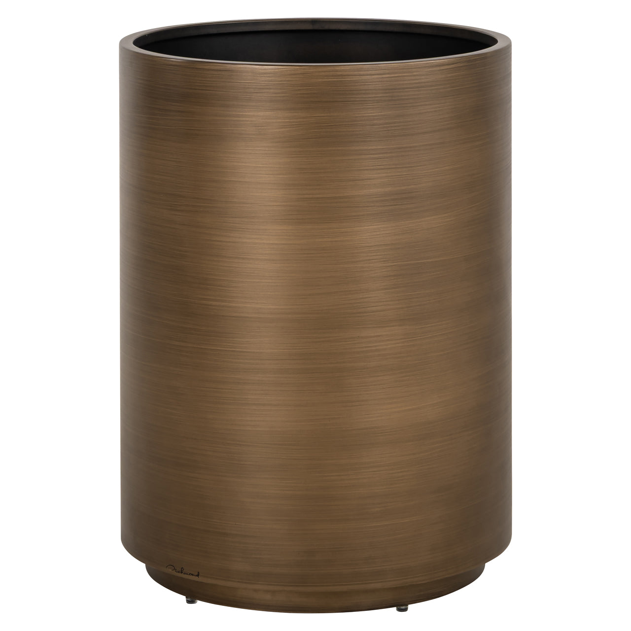 Planter Dira brushed gold 45Ø