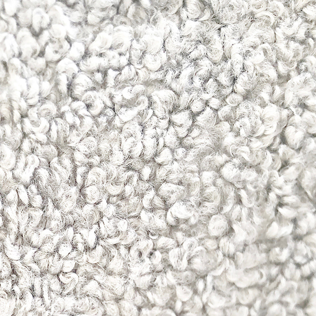 Chair - Ferrara White Bouclé + Brown Bouclé