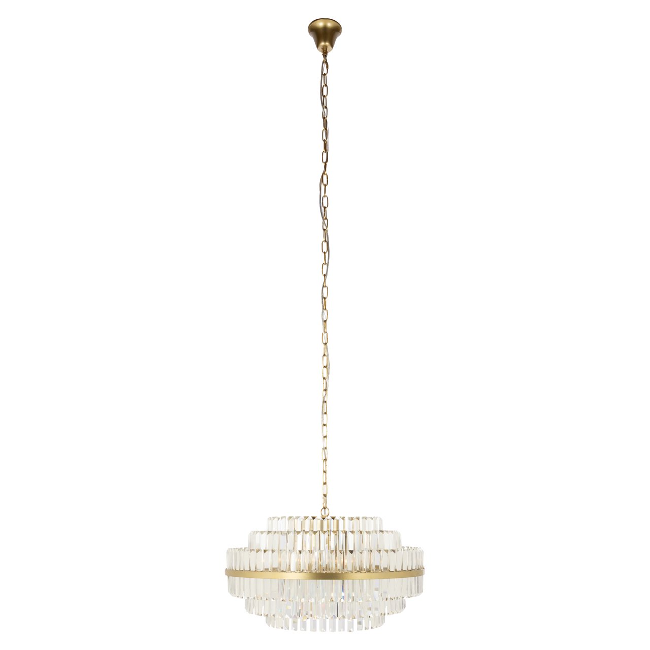 Chandelier Desire brushed gold medium