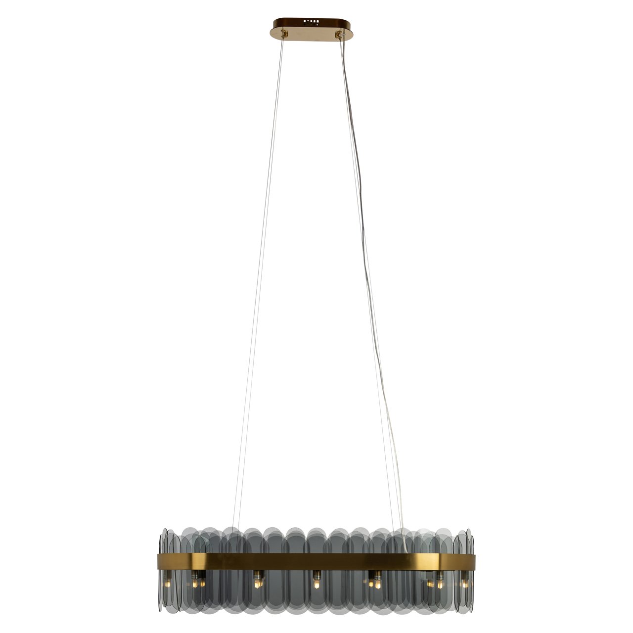 Chandelier Julio brushed gold