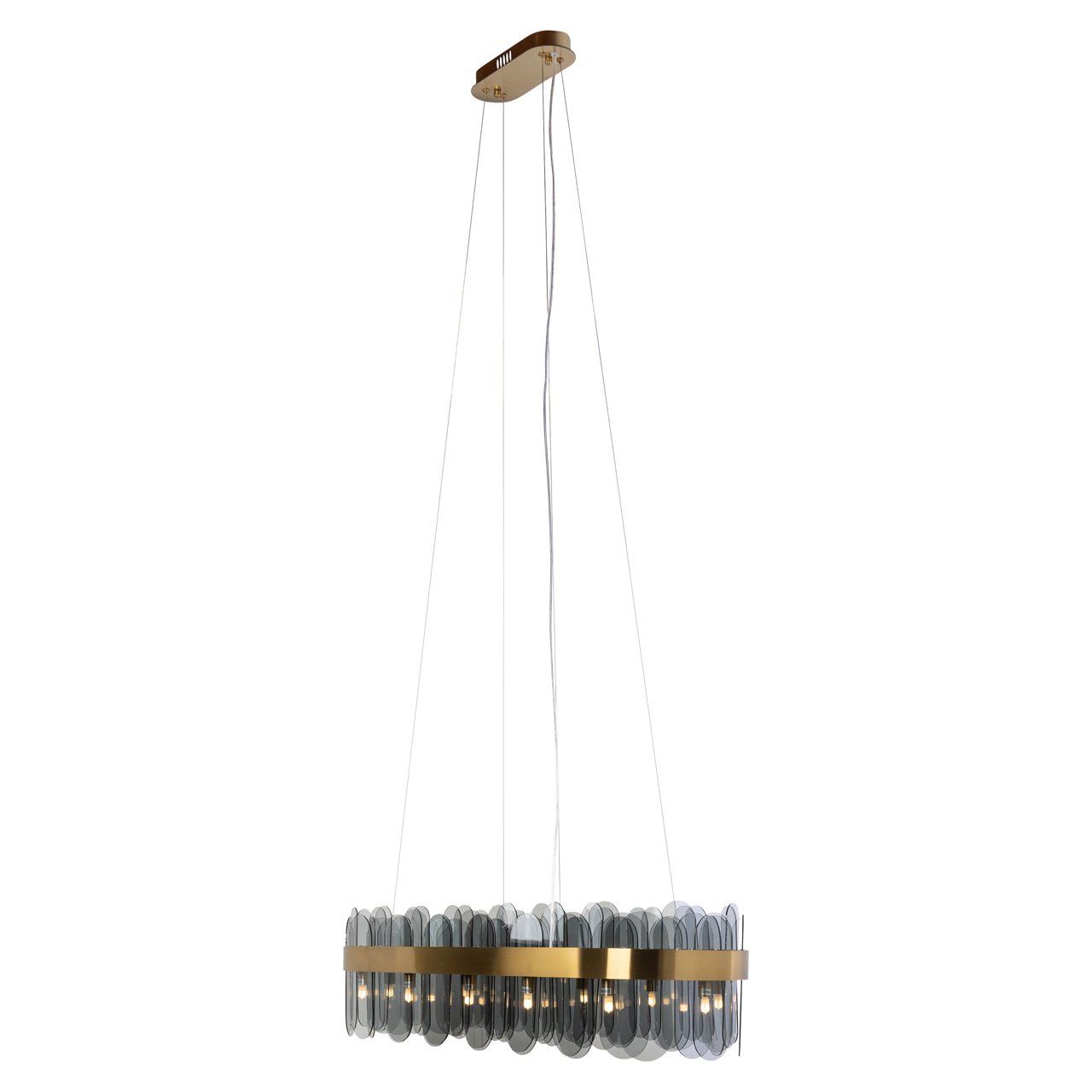 Chandelier Julio brushed gold