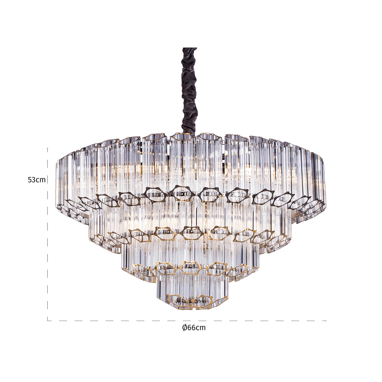 Chandelier Bece (Nikle Chrome)
