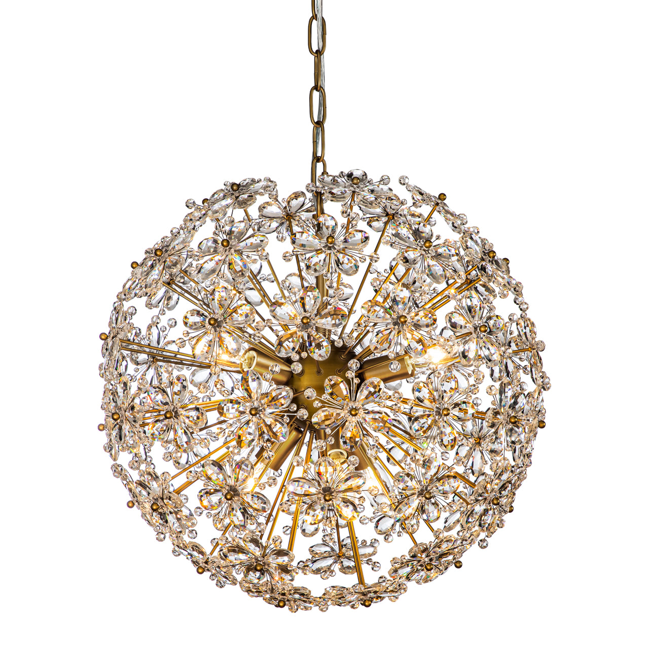 Chandelier Cyntha bronze