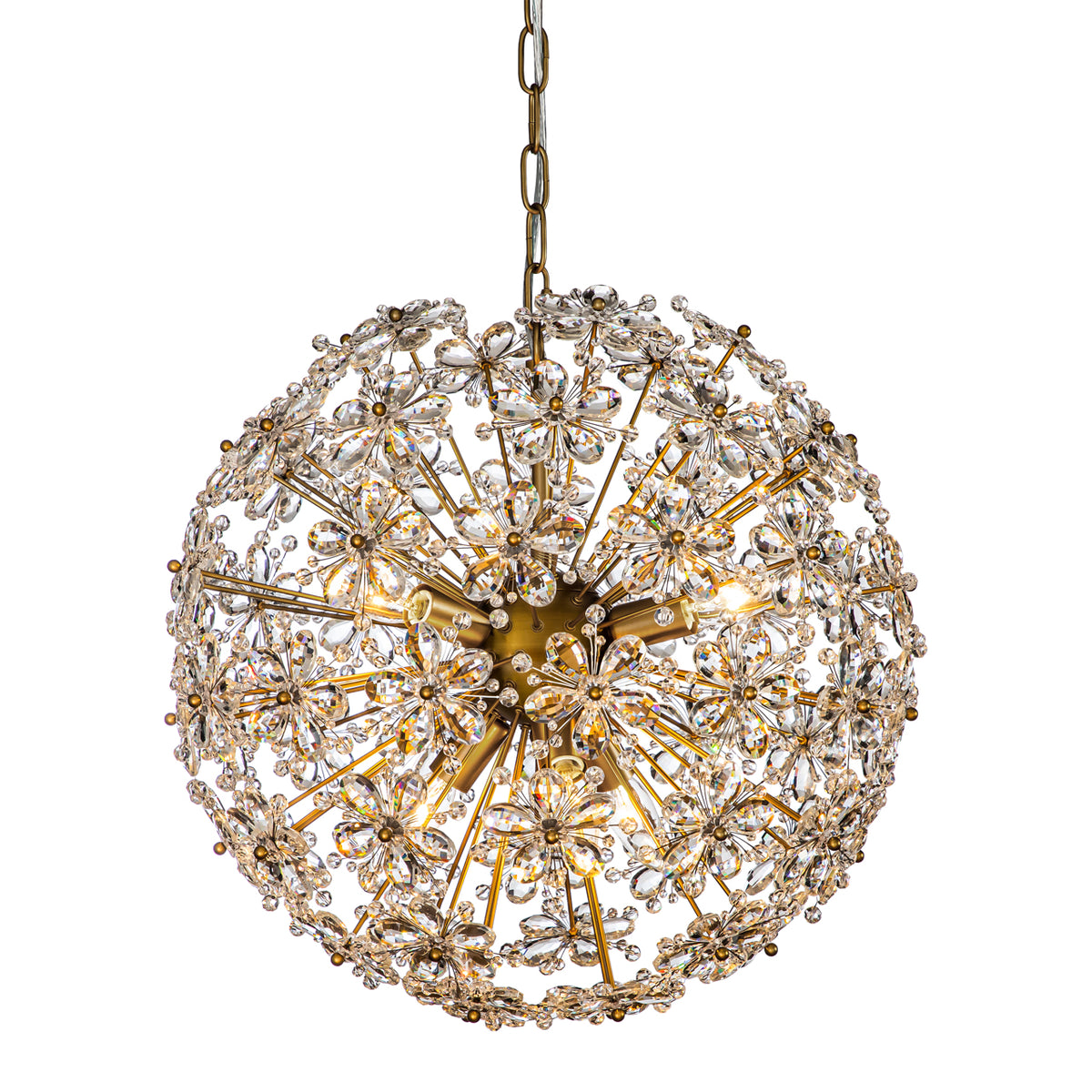 Chandelier Cyntha bronze