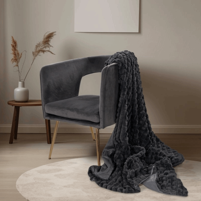 Blanket Harmony - Graphite 150×200 cm