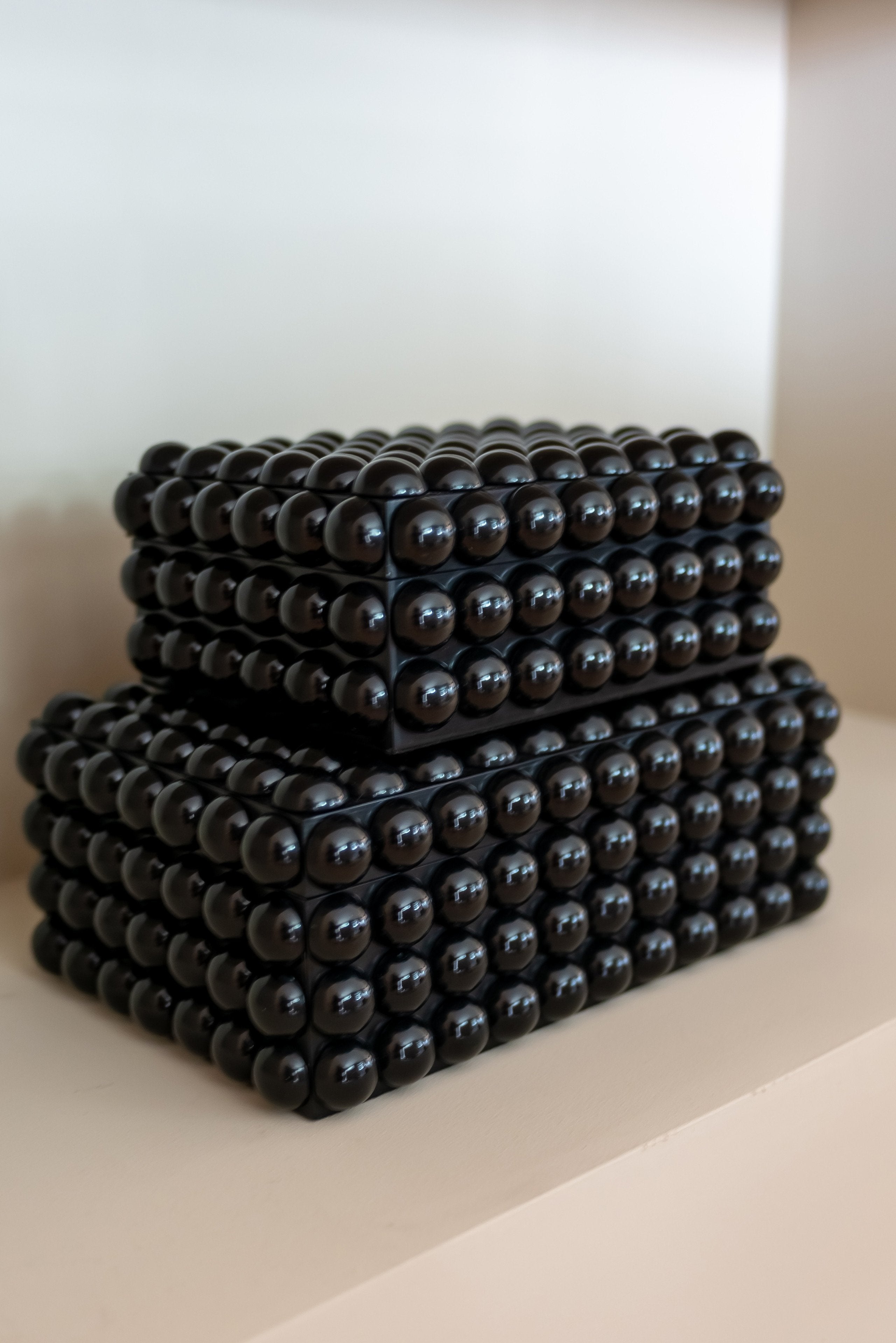 Storage box Batool black small