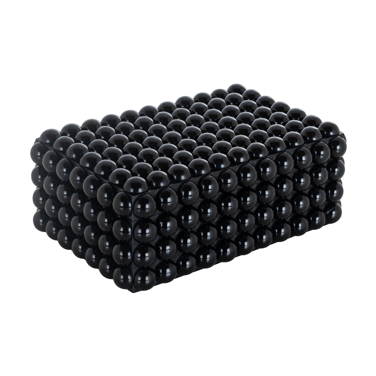 Storage box Batool black large