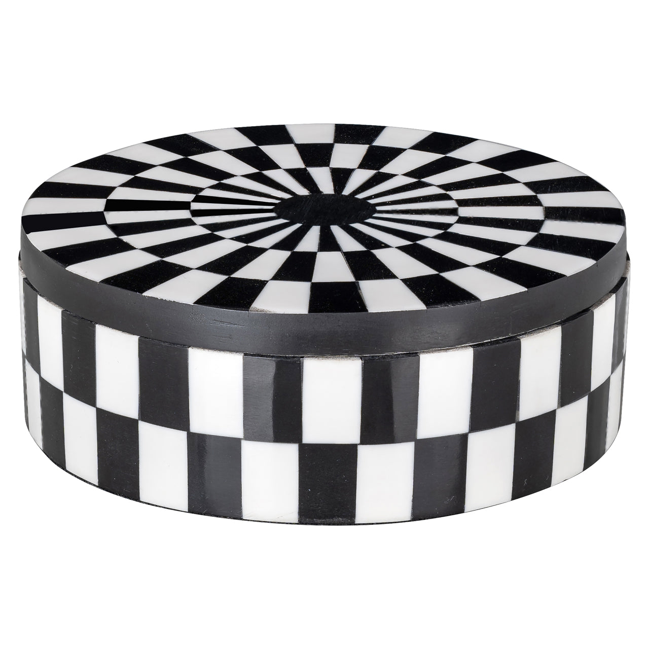 Storage box Nore black/white
