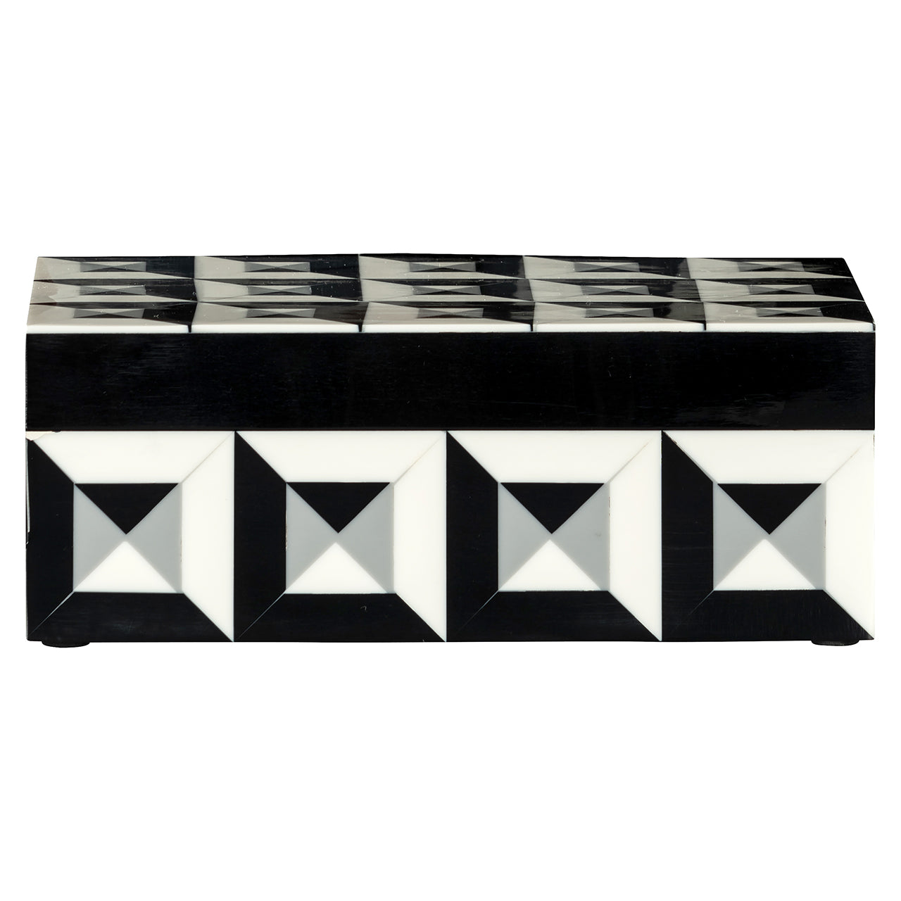 Storage Box Licia (Black/white)