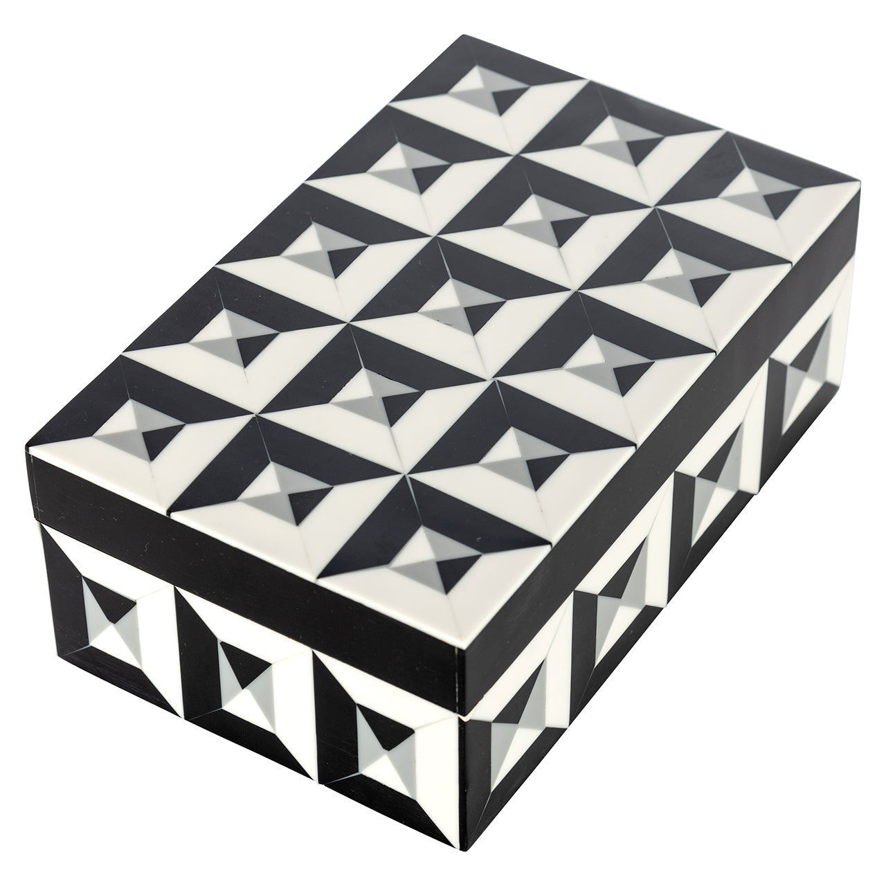 Storage Box Licia (Black/white)