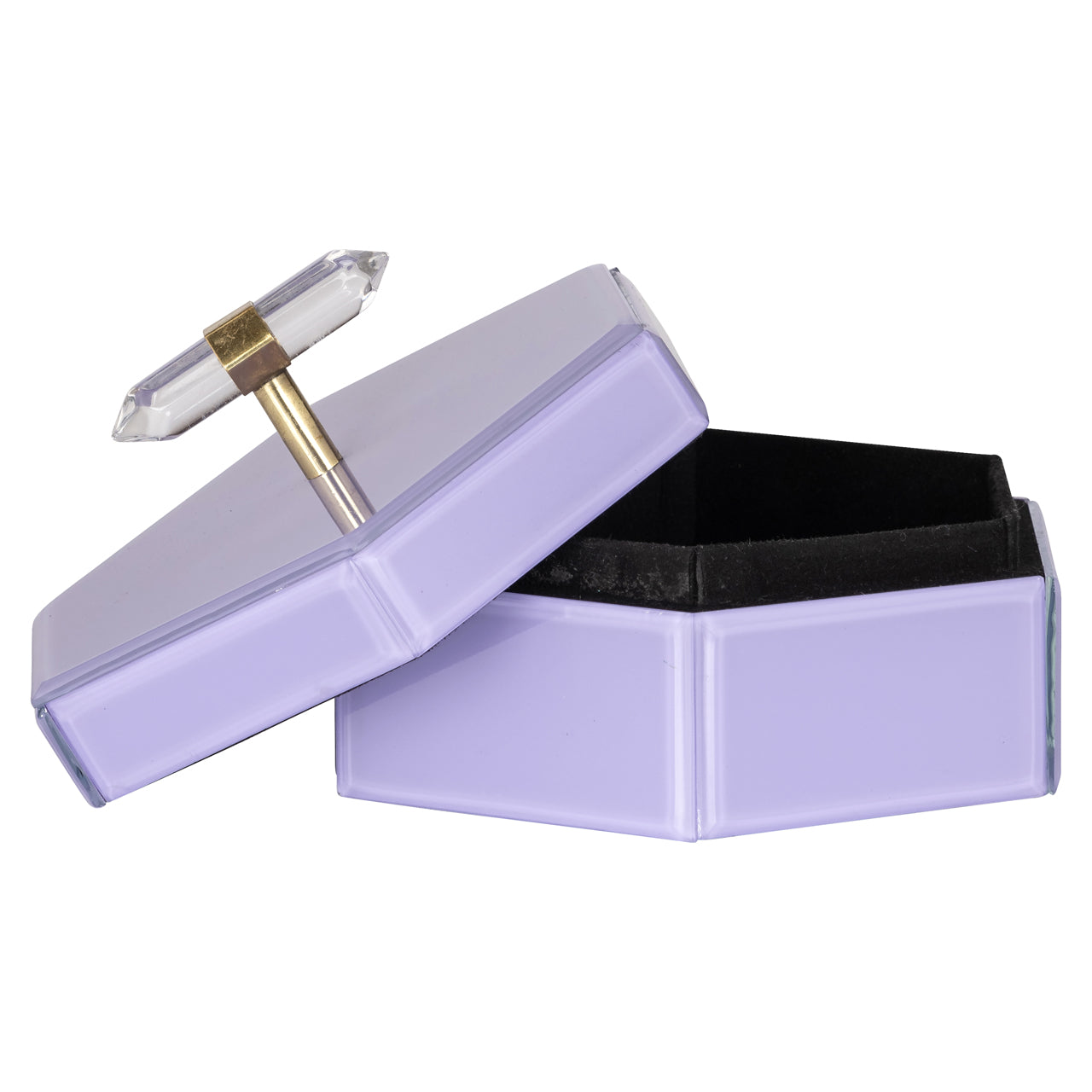 Storage box Jutta purple small