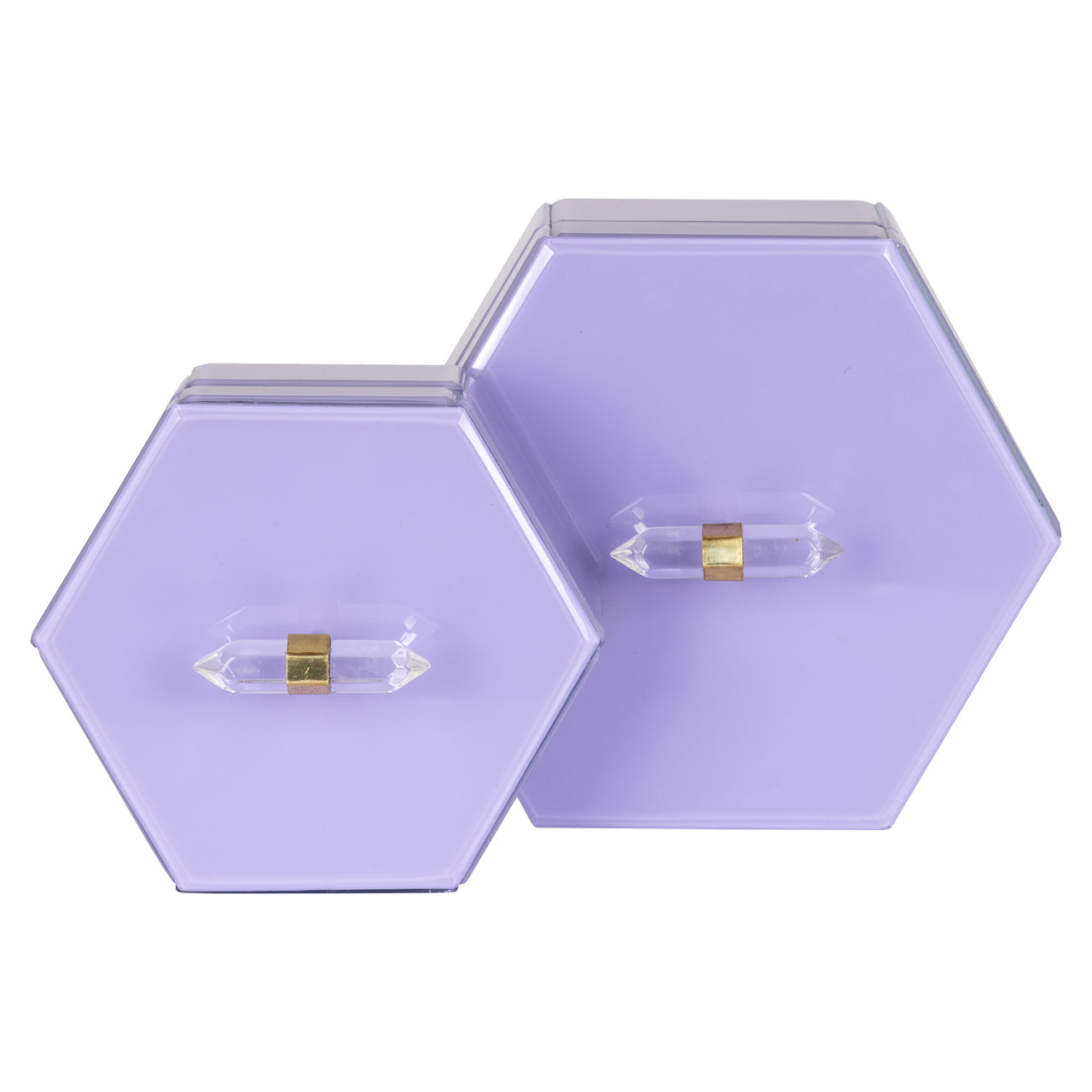 Storage box Jutta purple small