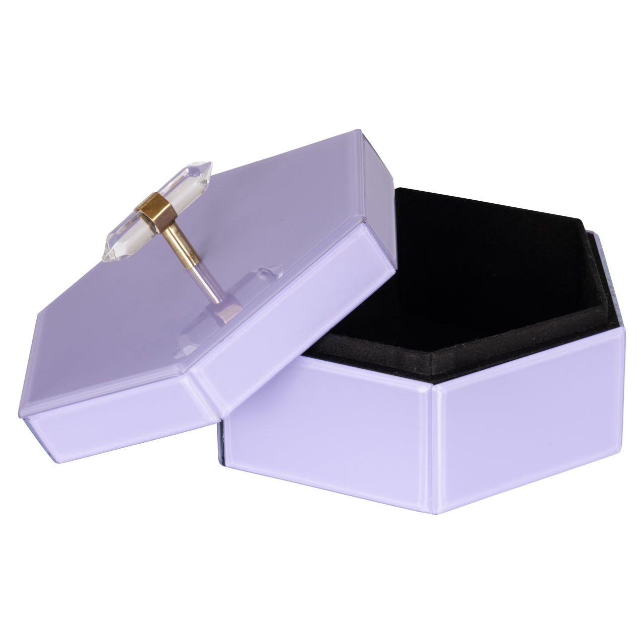 Storage box Jutta purple large