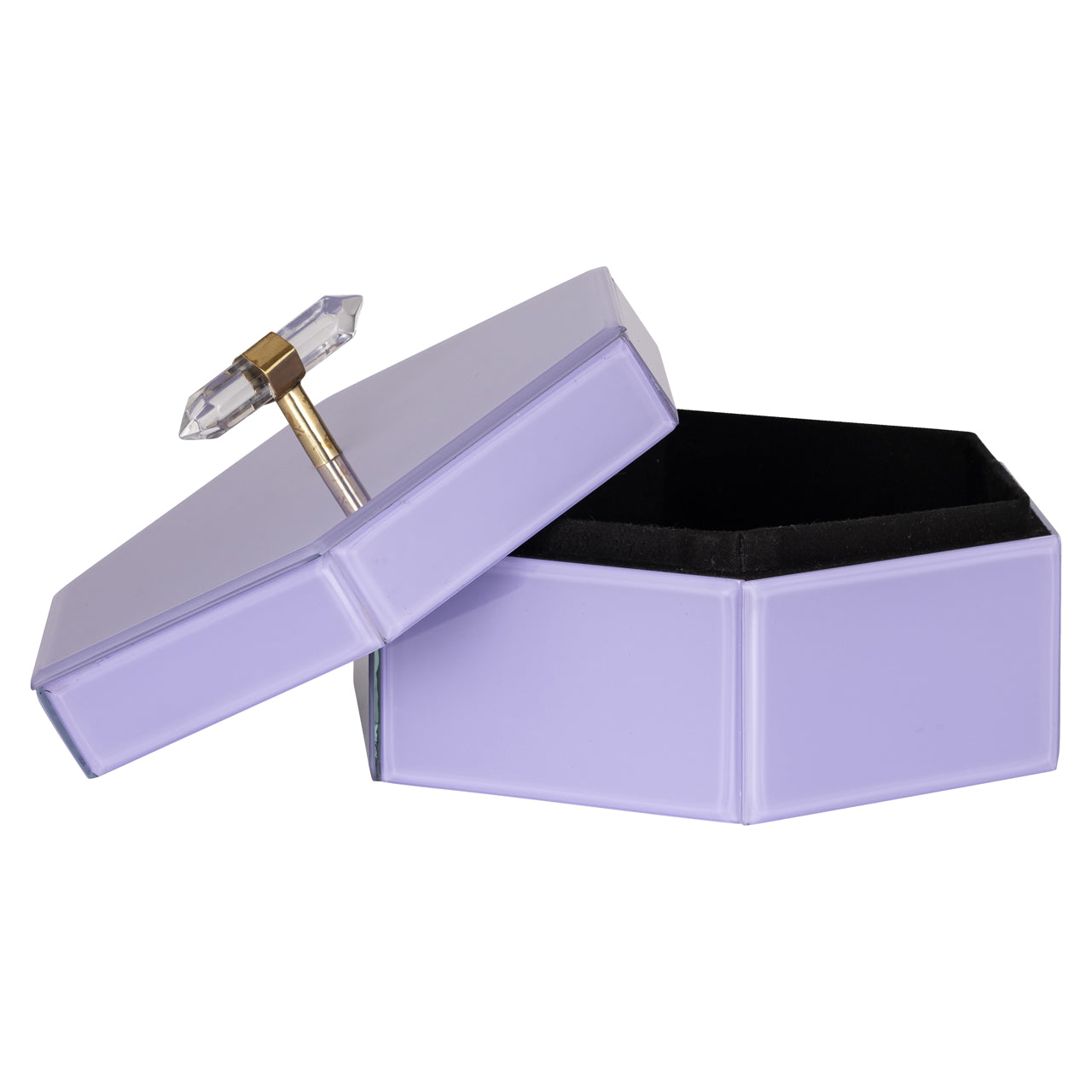 Storage box Jutta purple large