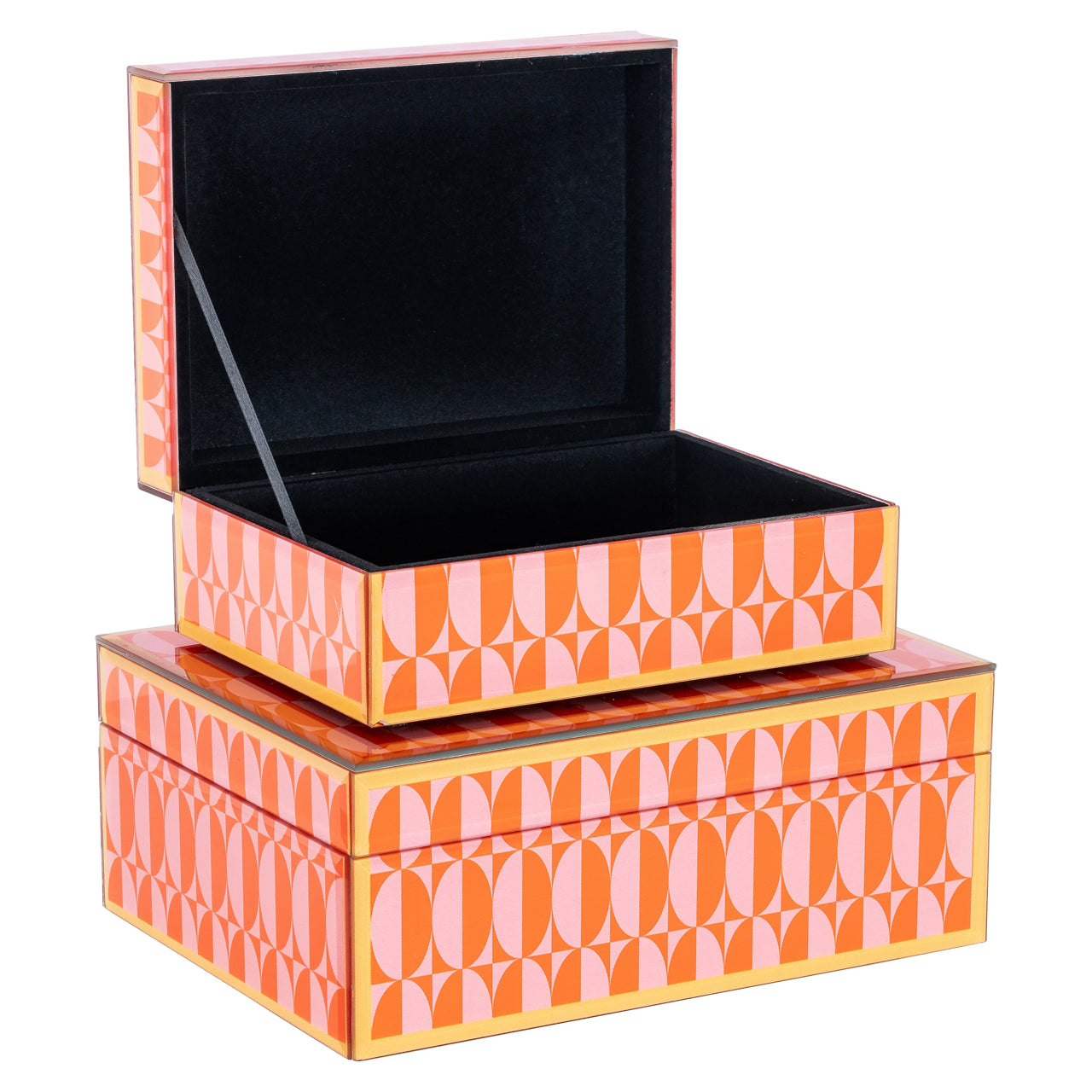 Storage box Abba pink large