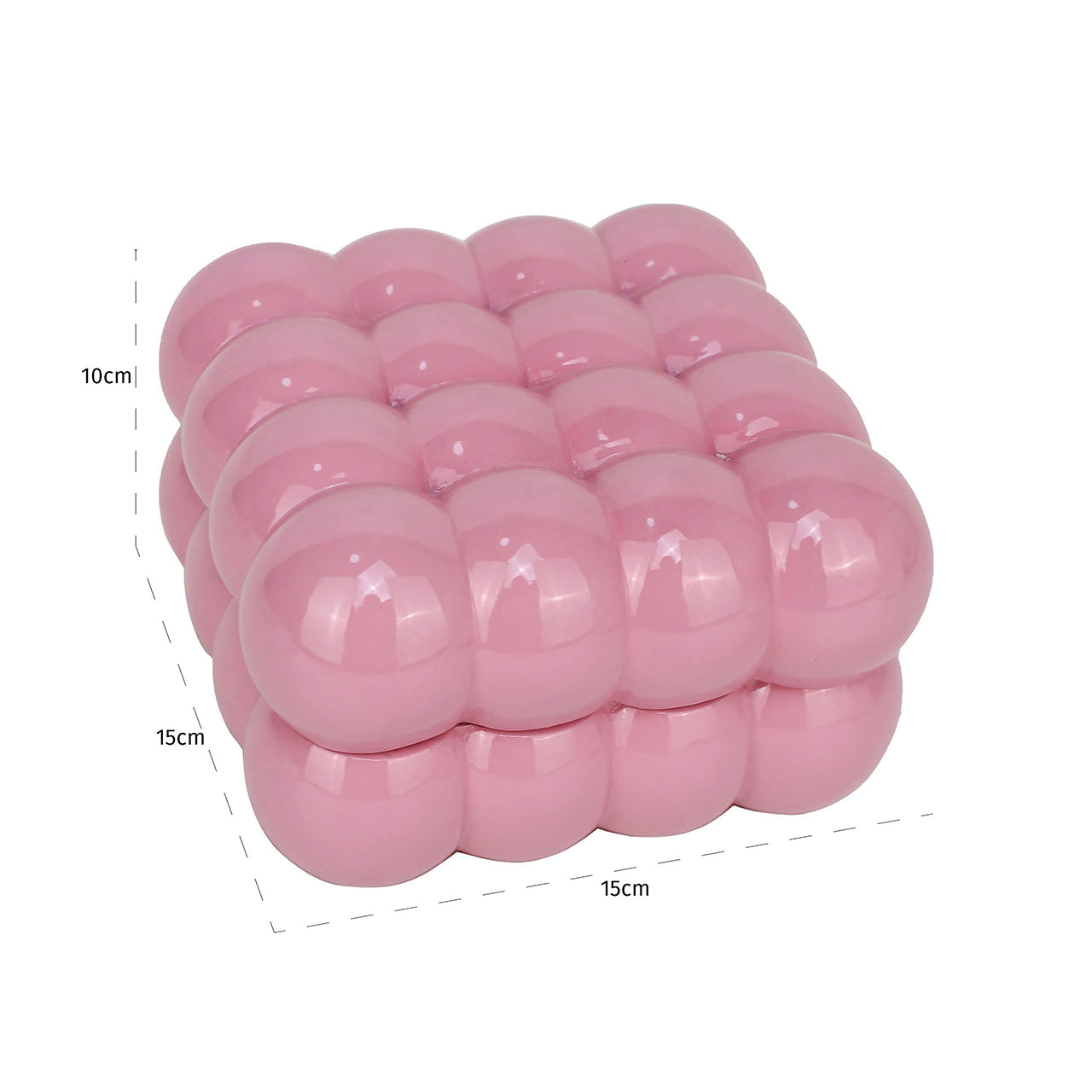 Storage box Cece pink small (Pink)