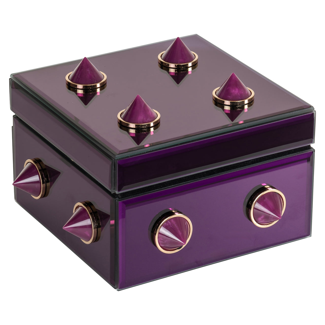 Storage box Jelia purple