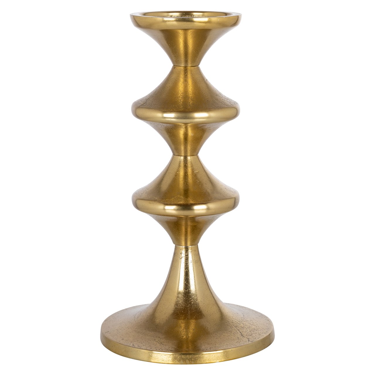 Candle holder Ayden gold small